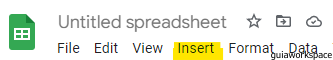 Cuadros de texto en Google Sheets