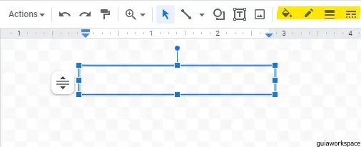 Cuadros de texto en Google Sheets