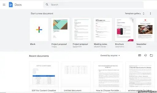 incrustar Google Sheets en Google Docs