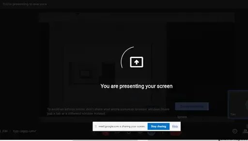 Una guía completa para compartir pantalla en Google Meet