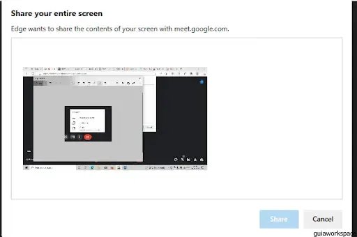 Una guía completa para compartir pantalla en Google Meet