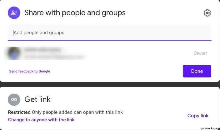 cómo activar el uso compartido de enlaces en Gmail