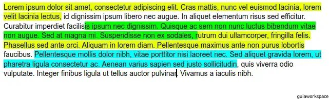 resaltar en Google Docs
