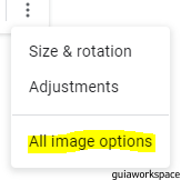 Cómo colocar imágenes detrás o delante del texto en Google Docs