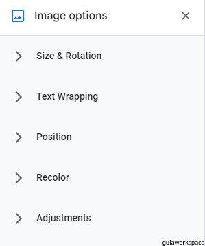 Cómo colocar imágenes detrás o delante del texto en Google Docs