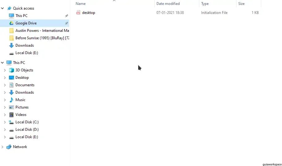 agregar google drive a windows