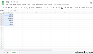 Cómo convertir texto a números en Google Sheets