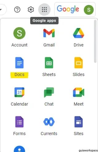 Cómo insertar formas en Google Docs
