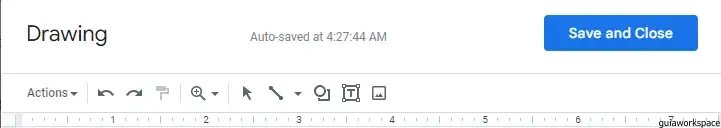 Cómo insertar formas en Google Docs