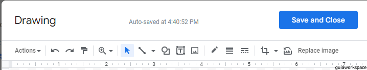 Cómo voltear una imagen en Google Docs