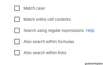 Cómo buscar y reemplazar en Google Sheets