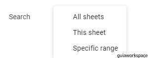 Cómo buscar y reemplazar en Google Sheets