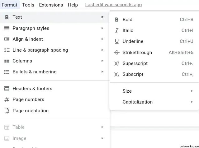 Cómo hacer una fracción en Google Docs