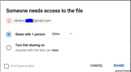 Cómo insertar una tarjeta de contacto en Google Docs