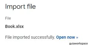 Cómo convertir Excel a Google Sheets