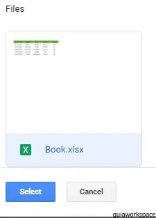 Cómo convertir Excel a Google Sheets