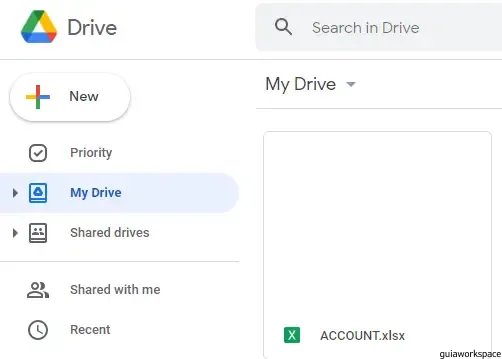 Cómo convertir Excel a Google Sheets