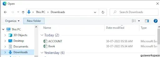 Cómo convertir Excel a Google Sheets