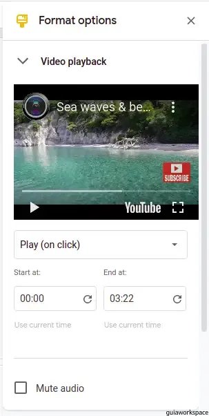 Cómo agregar vídeos a Presentaciones de Google