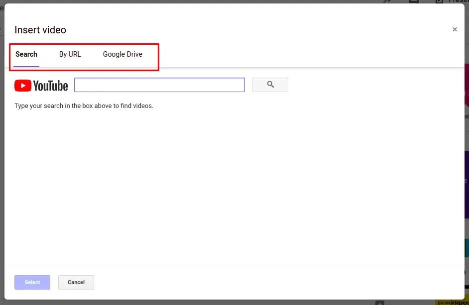 Pasos para agregar videos a Presentaciones de Google