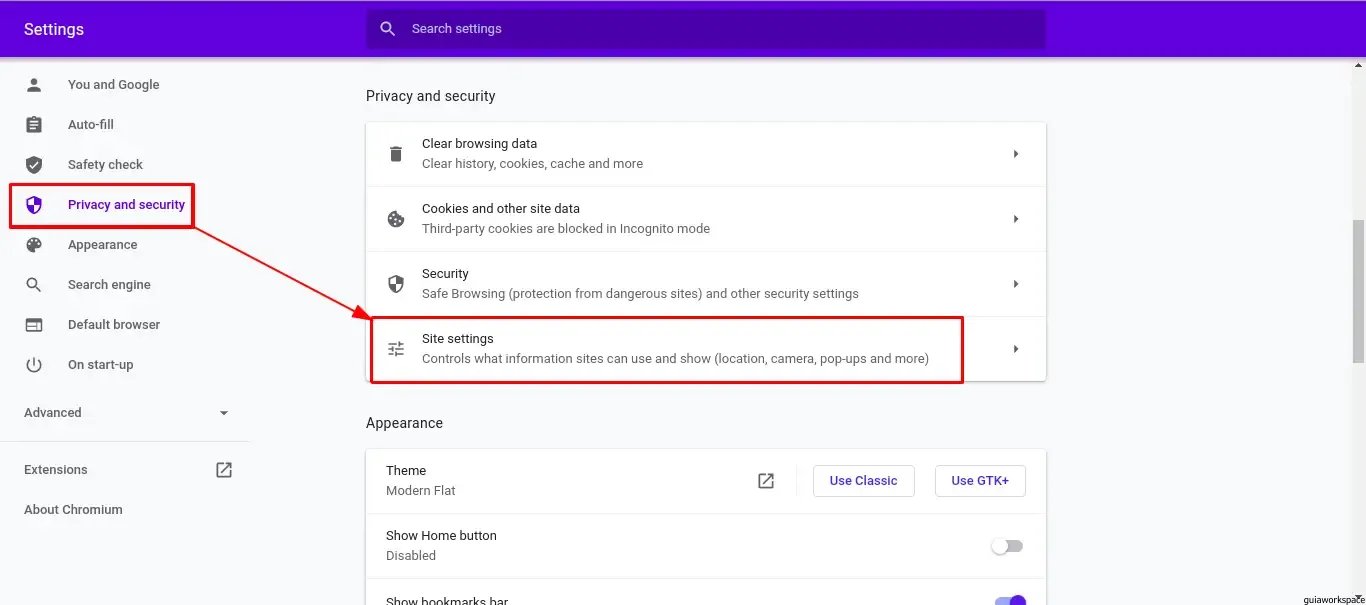 Pasos para habilitar las cookies en Chrome