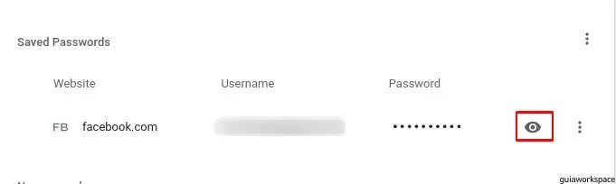 Cómo encontrar contraseñas guardadas en Chrome