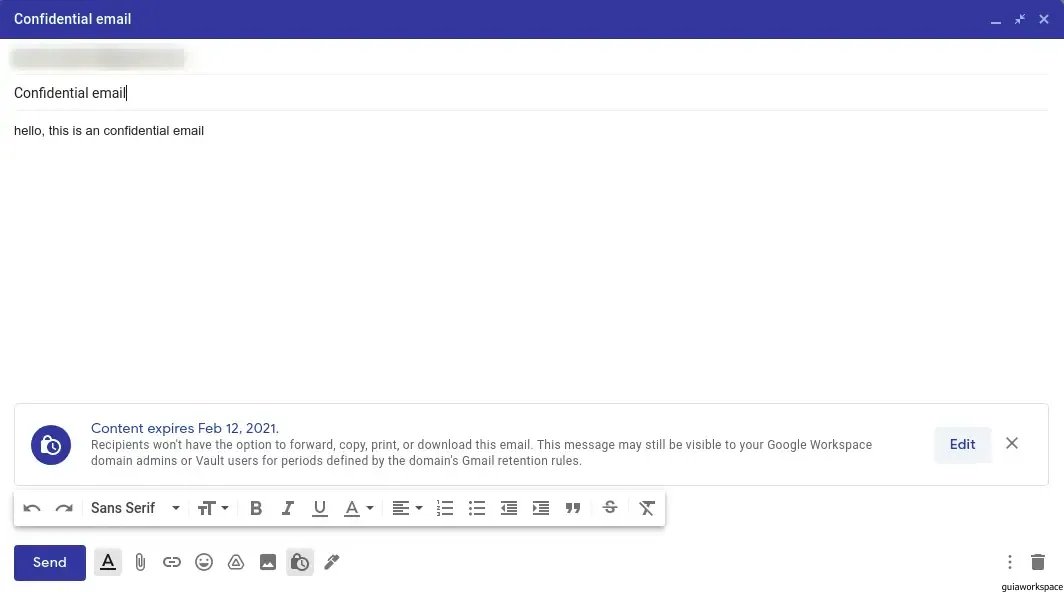 Cómo cifrar el correo electrónico en Gmail