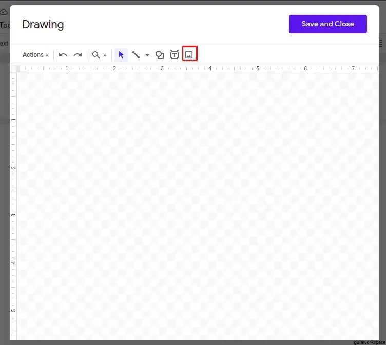 Pasos para insertar borde en Google Docs usando una imagen