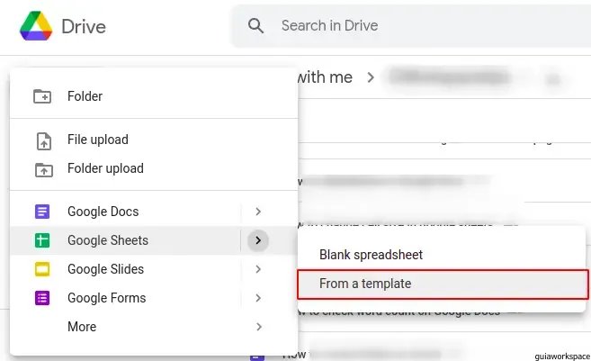 Pasos para insertar un Calendario en Google Sheets