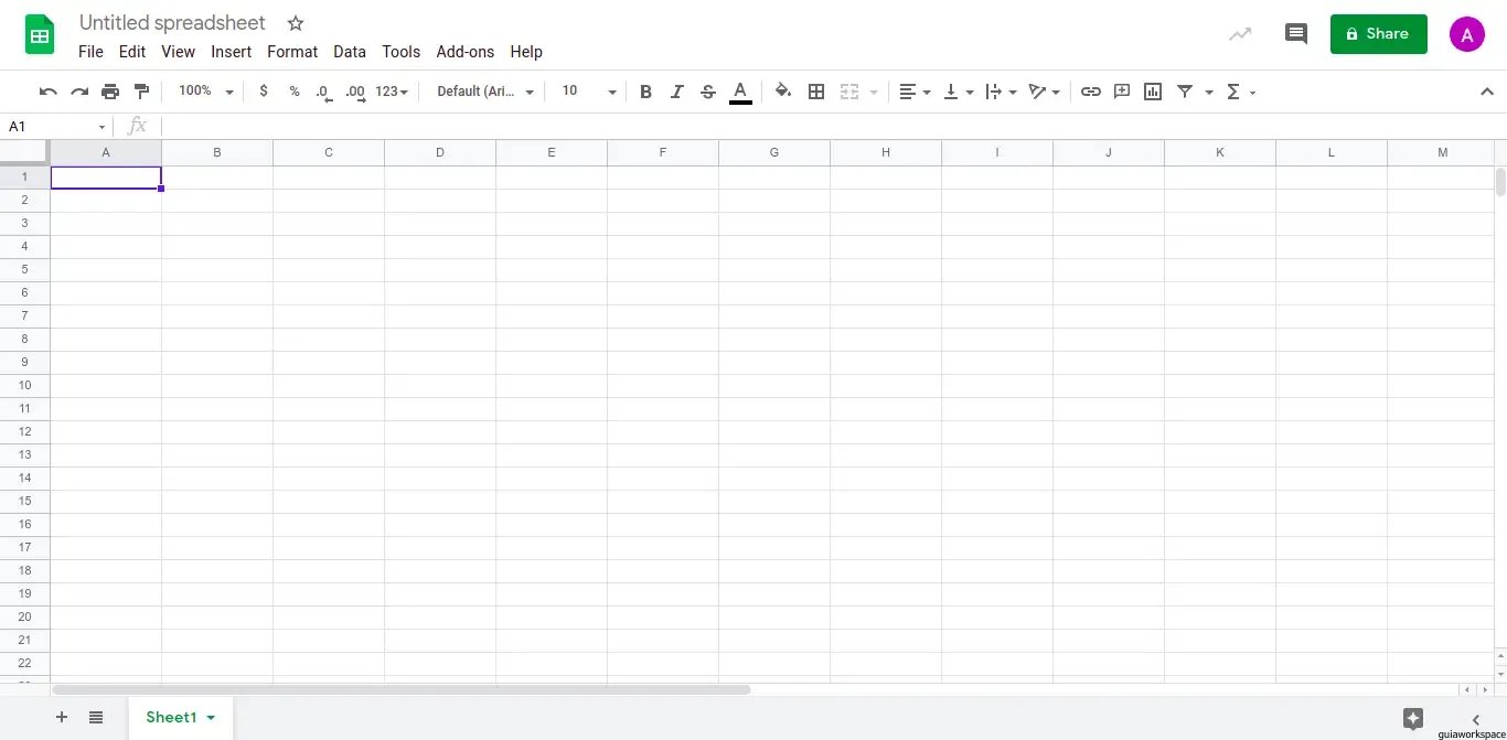 Abrir un archivo CSV en Google Sheets