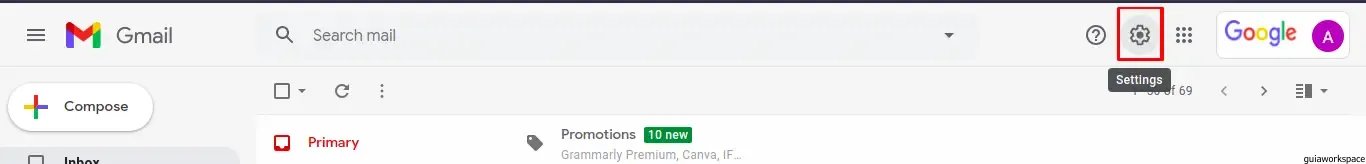 Pasos para agregar una firma en Gmail