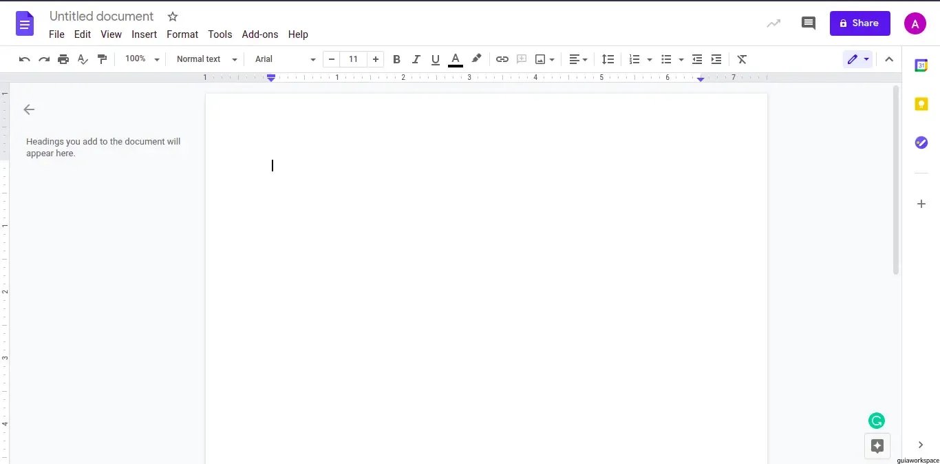 Pasos para agregar una nota al pie en Google Docs