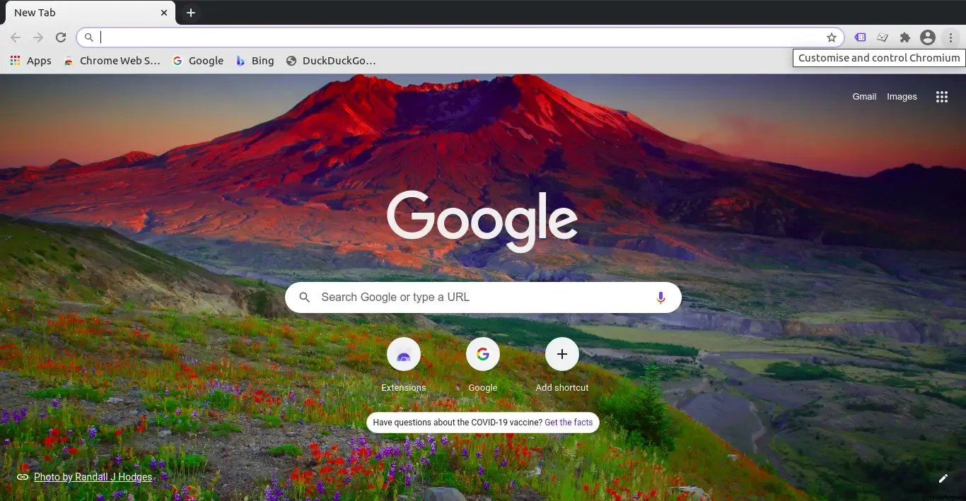 Pasos para restablecer el navegador Chrome